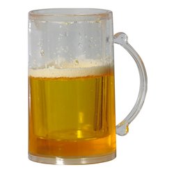 Kylbevarande Ölglas för Evig Kall Dryck Odrickbart Ölglas