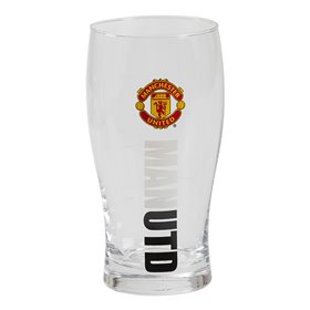 Manchester United Ölglas med Klubbemblem - Perfekt för Fans Ölglas Manchester United