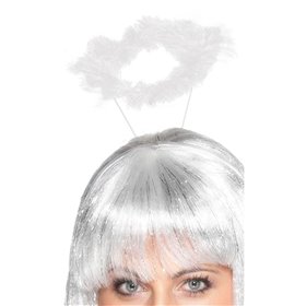 Stjärnglans Seraphim Tiara - Universal Storlek Fjäderängel Gloria Diadem - One Size