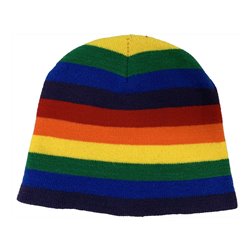 PrideVärme Regnbågsmössa - Universell Storlek Regnbågsmössa Pride - One size