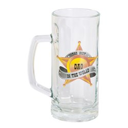 Vilda Västern Ölglas - Bästa Pappa i Världen Present Ölglas Best Dad In The World - 1-pack
